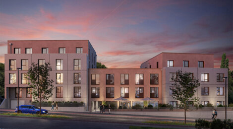 Programme immobilier neuf Caen Pulse - Caen résidence étudiante à proximité à pied du campus (14000) - Référence : 13005