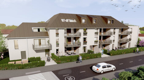 Programme immobilier neuf Villa de Nacre - Caen résidence intimiste proche CHU et université (14000) - Référence : 12720