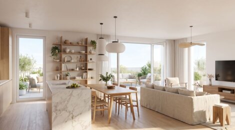 Programme immobilier neuf Horizons - Caen résidence moderne à 5 minutes de l’arrêt Copernic (14000) - Référence : 17769
