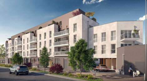 Programme immobilier neuf COUR GABRIEL 2 - Caen secteur Hastings près des commerces (14000) - Référence : 14509