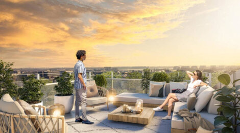 Programme immobilier neuf ATHENA -  Caen Sud : appartements neufs du studio au 5 pièces à 300m du tramway T3 (14000) - Référence : 10872