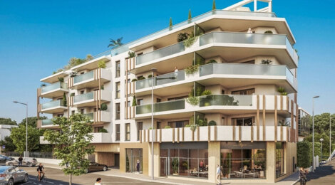 Programme immobilier neuf L'échappée mer - Cagnes-sur-Mer à quelques mètres de la plage (06800) - Référence : 16948