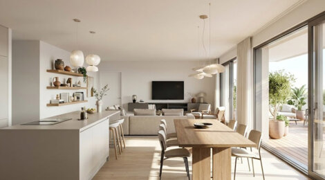Programme immobilier neuf OZ - Cagnes-sur-Mer adresse azuréenne près des commerces (06800) - Référence : 17339