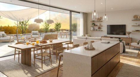 Programme immobilier neuf Canebiers-Villette Résidences - Cagnes-sur-Mer appartements lumineux entre Nice et Antibes (06800) - Référence : 17655