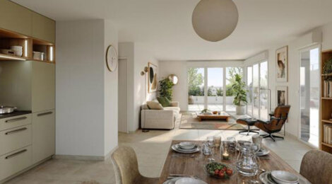 Programme immobilier neuf Canebiers-Villette Résidences - Cagnes-sur-Mer appartements lumineux entre Nice et Antibes (06800) - Référence : 17655