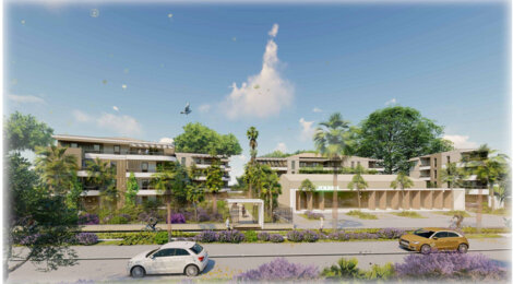 Programme immobilier neuf CŒUR D'AZUR - Cagnes-sur-Mer centre à proximité des commodités (06800) - Référence : 14361