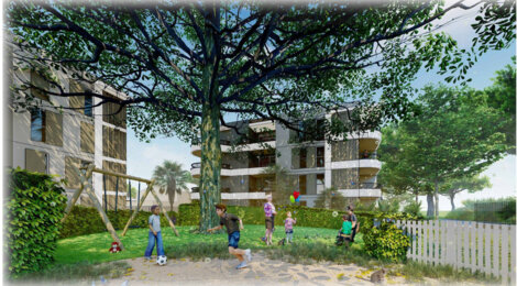 Programme immobilier neuf CŒUR D'AZUR - Cagnes-sur-Mer centre à proximité des commodités (06800) - Référence : 14361