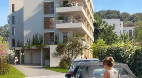 Programme immobilier neuf Riva Bella - Cagnes-sur-Mer commerces accessibles à pied (06800) - Référence : 18441
