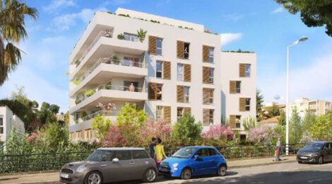 Programme immobilier neuf Riva Bella - Cagnes-sur-Mer commerces accessibles à pied (06800) - Référence : 18441