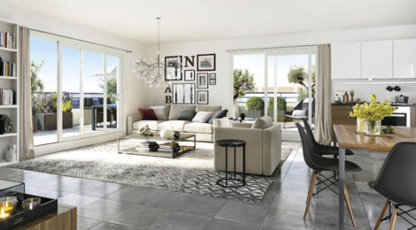 Programme immobilier neuf LES TERRASSES D 'ELLA - Cagnes-sur-Mer proche à pied de la gare (06800) - Référence : 14365