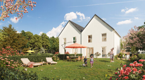 Programme immobilier neuf CAGNY 1 - CAELIA - Cagny : appartements et maisons neuves à 6 min de Mondeville 2 et 15 min de Caen (14630) - Référence : 14511