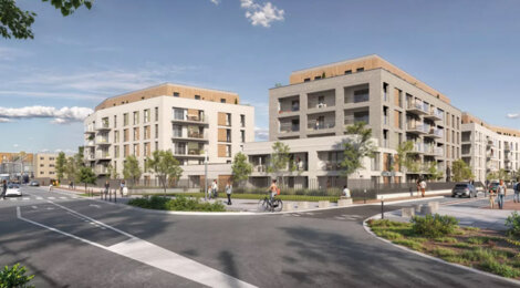 Programme immobilier neuf Le Quai des six - Calais résidence neuve proche port et centre (62100) - Référence : 15825