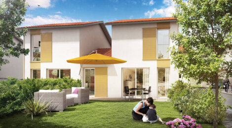 Programme immobilier neuf VERD'EA - Cambes : Maisons T3–T4 avec jardins, terrasses et abri extérieur à deux pas de la Garonne (33880) - Référence : 5760