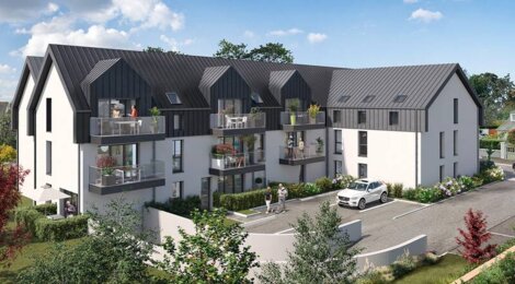 Programme immobilier neuf Istral - Cancale : appartements neufs du 2 au 4 pièces proche plage et arrêt Petite Croix (35260) - Référence : 15232