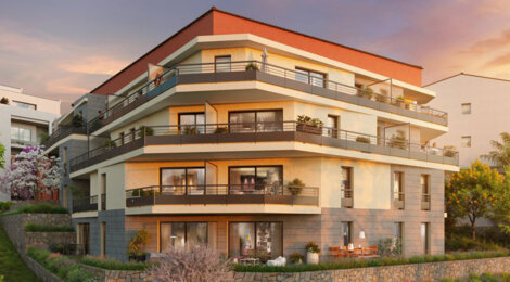 Programme immobilier neuf SUNSET FLORE - Cannes La Bocca proche des plages et de l’Estérel (06400) - Référence : 18306
