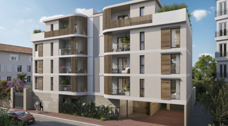 Programme immobilier neuf VILLA SAINT HONORAT - Cannes proche du Boulevard Carnot (06400) - Référence : 11542