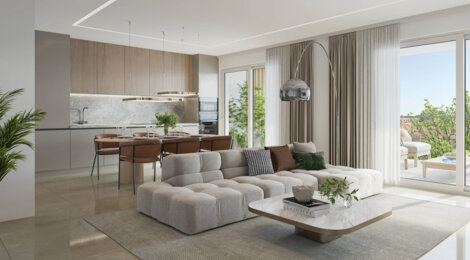 Programme immobilier neuf VILLA SAINT HONORAT - Cannes proche du Boulevard Carnot (06400) - Référence : 11542