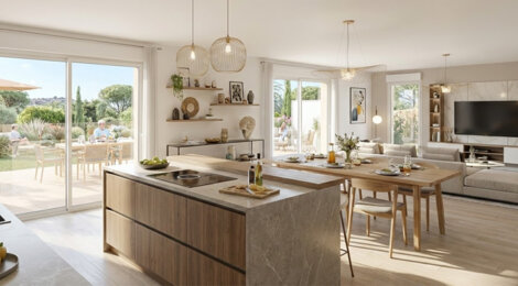 Programme immobilier neuf L'OREE DU PARC / 26 BEAUSITE - Cannes quartier Croix des Gardes à deux pas des plages (06400) - Référence : 13825