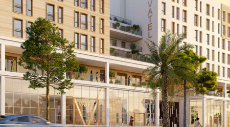Programme immobilier neuf Azurea - Cannes résidence de services à deux pas de la mer et du TER (06400) - Référence : 16724