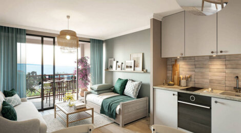 Programme immobilier neuf VILLA DES PEINTRES - Cannes, résidence de tourisme avec vue panoramique (06400) - Référence : 14350
