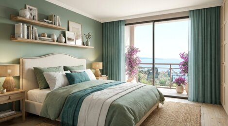Programme immobilier neuf VILLA DES PEINTRES - Cannes, résidence de tourisme avec vue panoramique (06400) - Référence : 14350