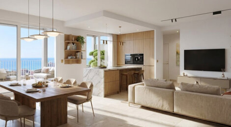Programme immobilier neuf LE BALCON DES SALINES - Cap-d’Ail résidence élégante aux portes de Monaco (06320) - Référence : 17786