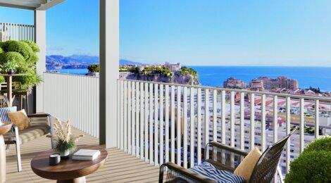 Programme immobilier neuf LE BALCON DES SALINES - Cap-d’Ail résidence élégante aux portes de Monaco (06320) - Référence : 17786