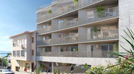 Programme immobilier neuf LE BALCON DES SALINES - Cap-d’Ail résidence élégante aux portes de Monaco (06320) - Référence : 17786