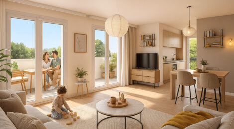 Programme immobilier neuf l’Intemporelle - Capbreton à deux pas des plages (40130) - Référence : 13456