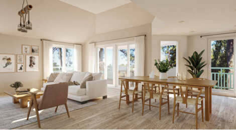 Programme immobilier neuf Résidence du Parc - Capbreton : appartements et maisons neuves T2–T4 à proximité du port de Plaisance (40130) - Référence : 10905