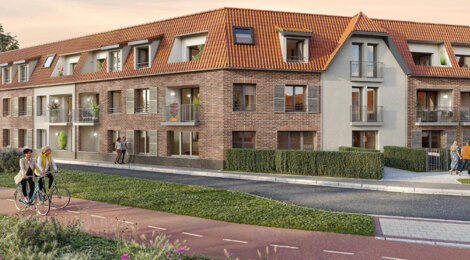 Programme immobilier neuf CONVERGENCE - Capinghem à 600 m de la voie verte (59160) - Référence : 18405