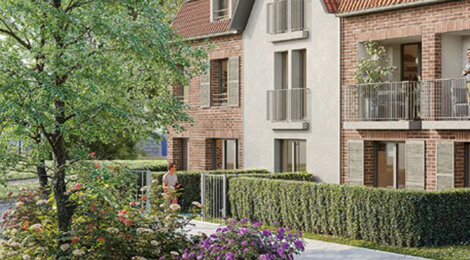 Programme immobilier neuf CONVERGENCE - Capinghem à 600 m de la voie verte (59160) - Référence : 18405