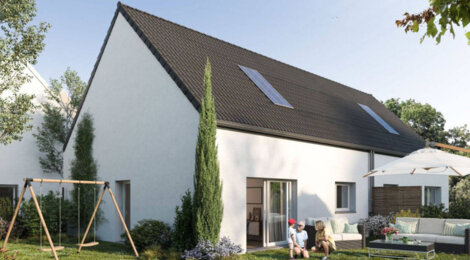Programme immobilier neuf ESPRIT FLANDRES - Cappelle-la-Grande : Appartements T2–T3 et maisons T2–T3 avec jardin partagé, terrasses et proximité mairie (59180) - Référence : 10976