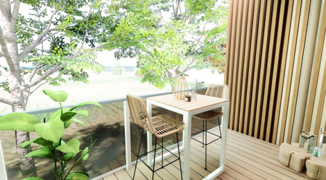 Programme immobilier neuf LA VILLA HOYA - Carcans : appartements neufs T2–T4 entre le Lac d’Hourtins et le parc du Médoc (33121) - Référence : 9233