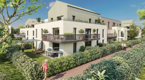 Programme immobilier neuf Epilogue - Carpiquet : appartements neufs T2–T4 à 15 min du centre-ville de Caen (14650) - Référence : 14451