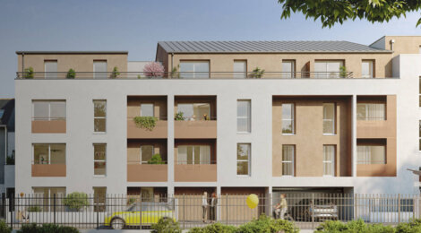 Programme immobilier neuf Référence - Carquefou : appartements neufs à 5 min du cœur de bourg, confort et architecture moderne (44470) - Référence : 15496