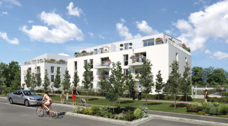 Programme immobilier neuf Les Jardins Saint-Louis - Carrières-sous-Poissy : Appartements T2–T4 avec balcons, jardins et parking sécurisé proche des transports (78955) - Référence : 4894