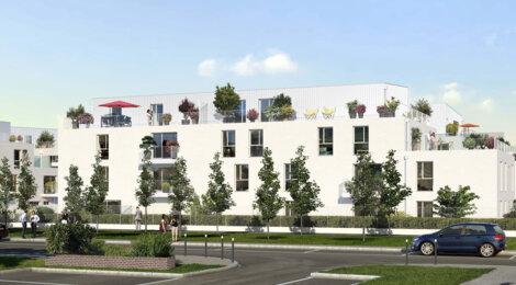 Programme immobilier neuf Les Jardins Saint-Louis - Carrières-sous-Poissy : Appartements T2–T4 avec balcons, jardins et parking sécurisé proche des transports (78955) - Référence : 4894