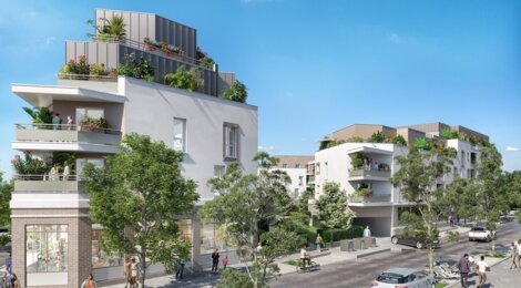 Programme immobilier neuf 9ÈME ART - Carrières-sur-Seine : appartements neufs du 2 au 5 pièces proche du RER A (78420) - Référence : 14915