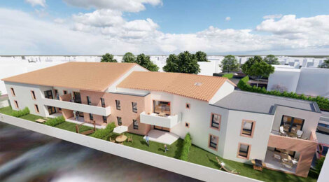 Programme immobilier neuf RESIDENCE COTE OUEST - Castelginest proche centre-ville (31780) - Référence : 12810