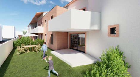 Programme immobilier neuf RESIDENCE COTE OUEST - Castelginest proche centre-ville (31780) - Référence : 12810