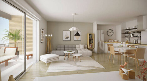 Programme immobilier neuf Villa Vinea - Castelnau-le-Lez : 7 appartements neufs du 3 au 4 pièces en quartier résidentiel proche du tram (34170) - Référence : 7646