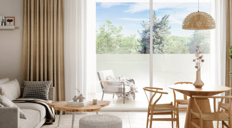 Programme immobilier neuf madeleine - Castelnau-le-Lez à deux pas des commodités et tram T2 (34170) - Référence : 9081