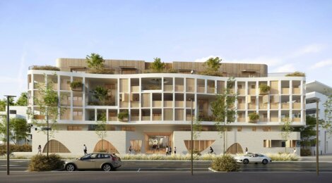 Programme immobilier neuf MITHASA - Castelnau-le-Lez : appartements et villas neuves dans un écoquartier face au parc de  (34170) - Référence : 7368