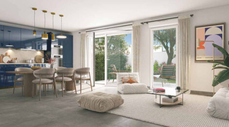 Programme immobilier neuf Les Villas du Lez - Castelnau-le-Lez maisons neuves proche tram L2 et commerces (34170) - Référence : 17183