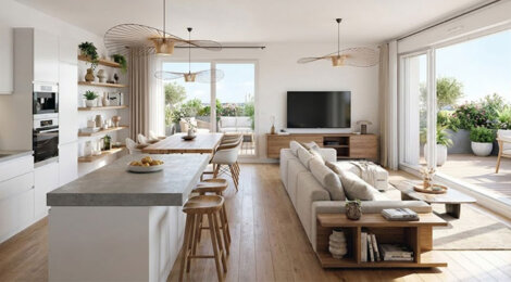 Programme immobilier neuf cocoon - Castelnau-le-Lez ZAC Eureka à deux pas du tram A (34170) - Référence : 17238
