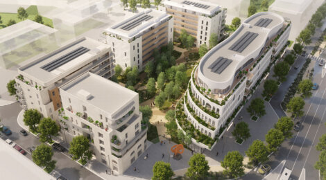 Programme immobilier neuf MOVIMENTO - Castelnau-le-Lez ZAC Eureka, à quelques minutes du parc et tram bus (34170) - Référence : 12643