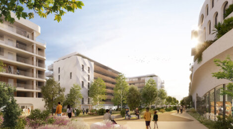Programme immobilier neuf MOVIMENTO - Castelnau-le-Lez ZAC Eureka, à quelques minutes du parc et tram bus (34170) - Référence : 12643