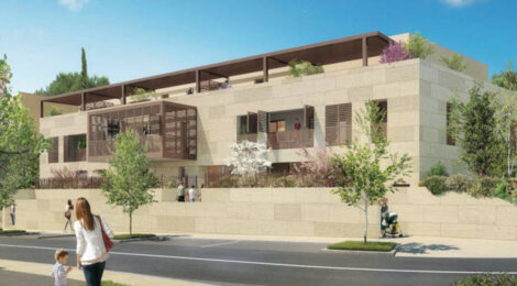 Programme immobilier neuf PIETRA - Castries : Appartements T2–T3 et villas T4 avec balcons, jardins et parc arboré dans la ZAC des Saurèdes (34160) - Référence : 3076