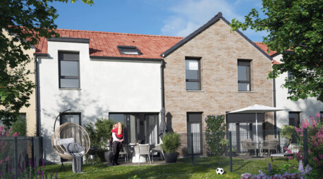 Programme immobilier neuf LES VILLAS ROMAINES - Caudebec-lès-Elbeuf à proximité de Rouen (76320) - Référence : 13443